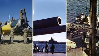 WW2 Through the Lens: Rare Aircraft and Battleships