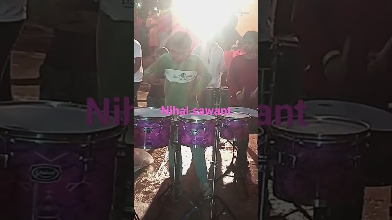 # kids banjo party# Sai mauli beats # 13 year kids  # Nihal sawant# Bhandup # mumbai # ganpati