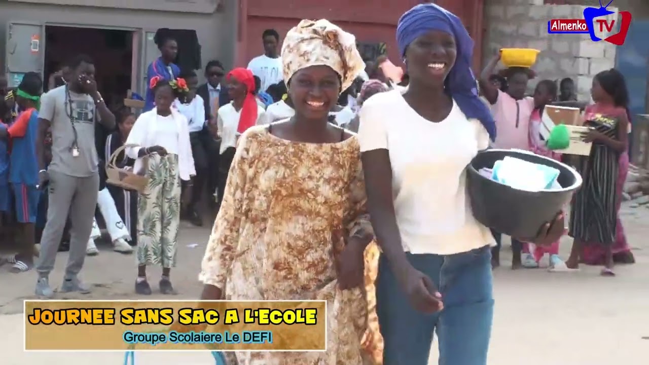 Journée sans Sac / Groupe Scolaire le Défi