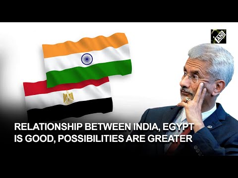 Relationship between India, Egypt is good, possibilities are greater: Dr S Jaishankar