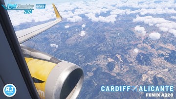 [MSFS 2024 Full Flight] SU3 Beta | Cardiff - Alicante | Vueling Fenix A320 l VATSIM |