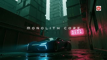 MONOLITH CORE | 3HR Dark Synthwave Cyberpunk Coding Music | Focus & Productivity