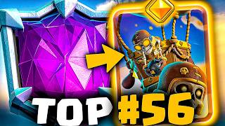 ¡Llegué al Top 56 del Mundo con *Mi Mazo* en Clash Royale!