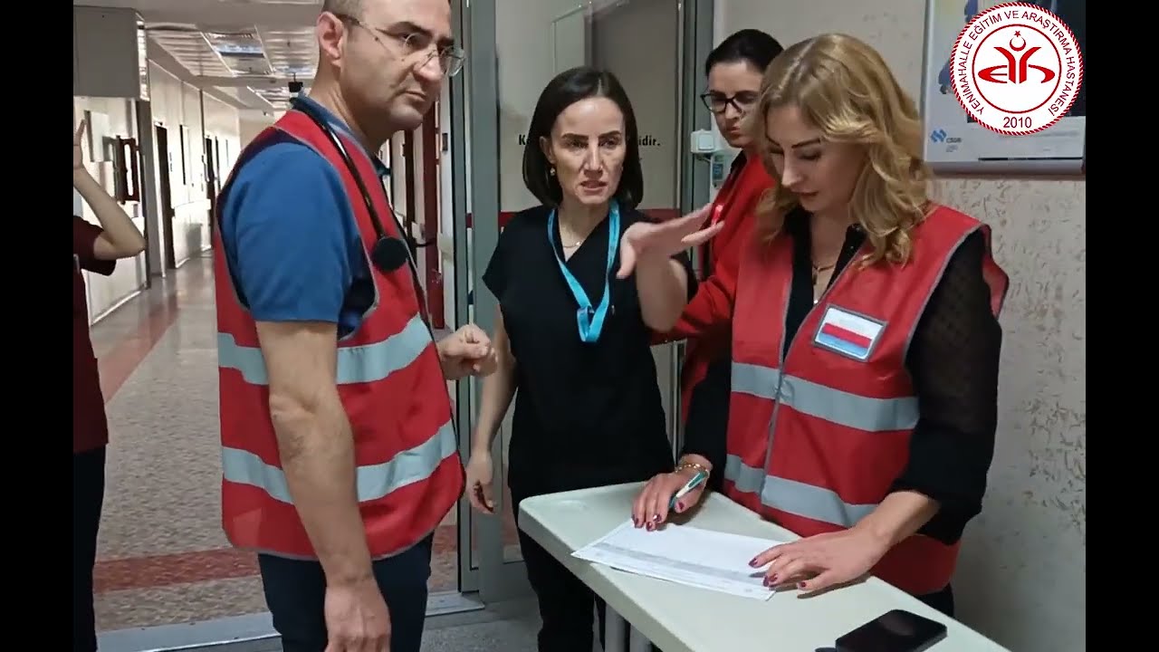 2025 Yılı Hastane Afet ve Acil Durum Planı (HAP) kapsamında yangın tatbikatı gerçekleştirildi.