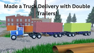 I drove a Semi-Truck with 2 Container Trailers in Off Roading Epic! screenshot 4