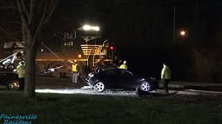 Norfolk Southern 25G VS Car: Olmsted Falls, Ohio 4/13/24 by Painesville Railfans 251 views 3 weeks ago 11 minutes, 57 seconds