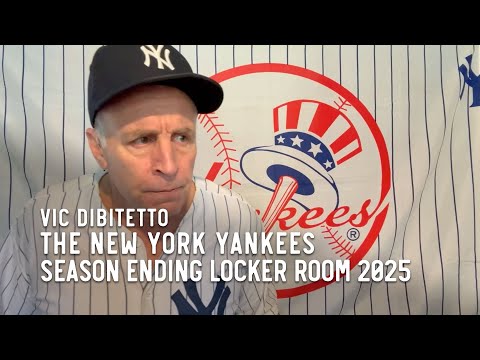The New York Yankees Season Ending Locker Room 2025