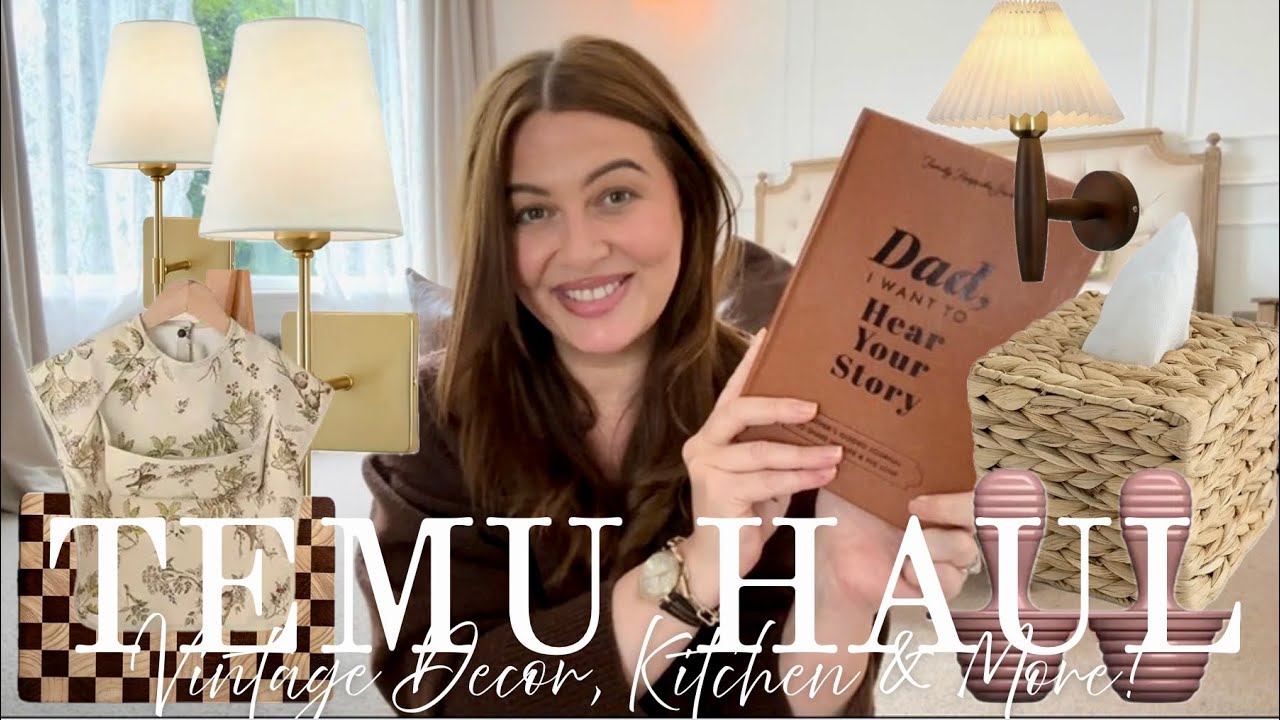 HUGE TEMU HAUL JUNE 2025 | Home Decor, Kitchen, Accessories & More! | Suzy Darling