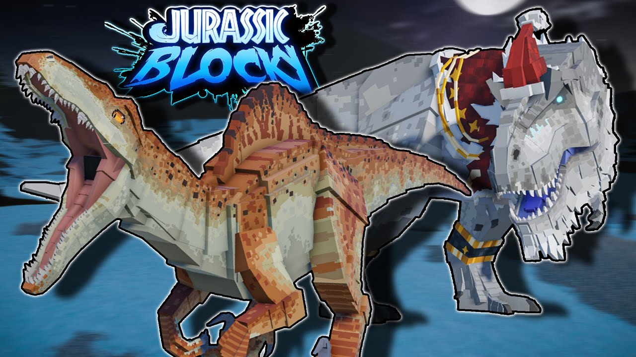 Спинораптор здесь, и он бесплатный!? | Jurassic Blocky