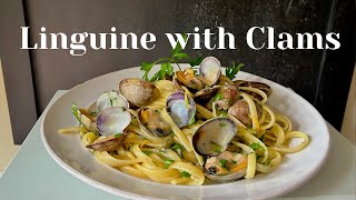 Linguine with Clams - Linguine Alle Vongole You will Love |Christine Cushing