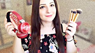 ASMR MAKYAJ YAPIYORUM! | Türkçe Asmr - İlk Deneme ( Sürpriz Sonlu)