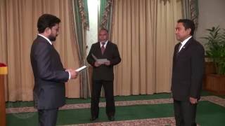 President Appoints Mr Azleen Ahmed As Minister Of Home Affairs