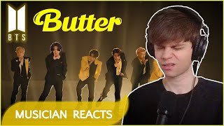 MUSICIAN REACTS TO BTS "BUTTER" FIRST TIME (REACTION VIDEO)
