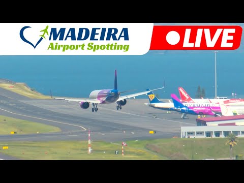 LIVE GUSTY WIND Action at Madeira Island Airport 13.09.2025