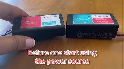 Before one start using the Power source | Troubleshooting | Tinkle L | Butterfly Fields