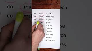 DO or MAKE: Test yourself!