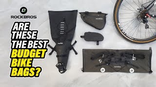 Bikepacking on a Budget Rockbros Bikepacking Bags Review