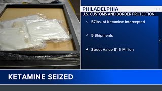 $1.5 million worth of ketamine intercepted in Philadelphia