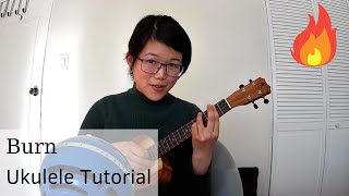Burn - Hamilton | Ukulele Tutorial