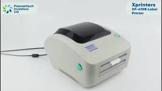 Xprinter XP-470B Label Printer: Perfect for Home Office and Small Businesses!