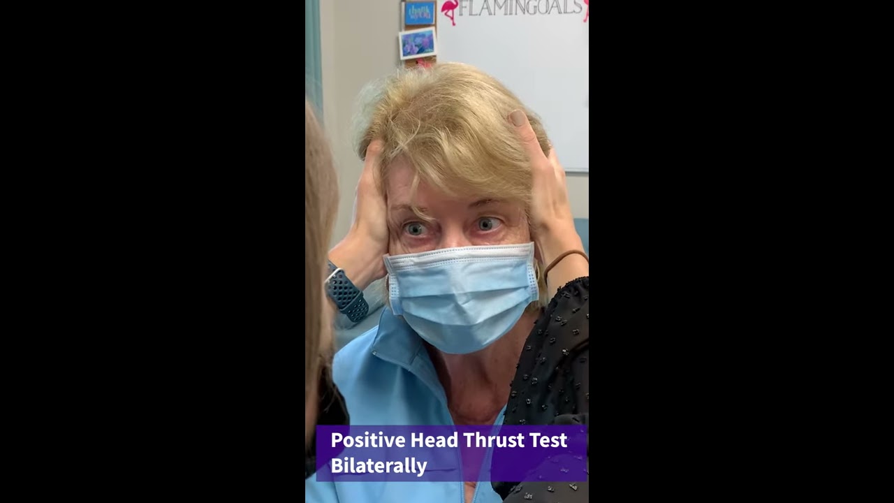 Positive Head Impulse Test Bilaterally 