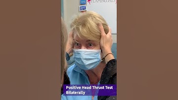 Positive Head Impulse Test (bilaterally)