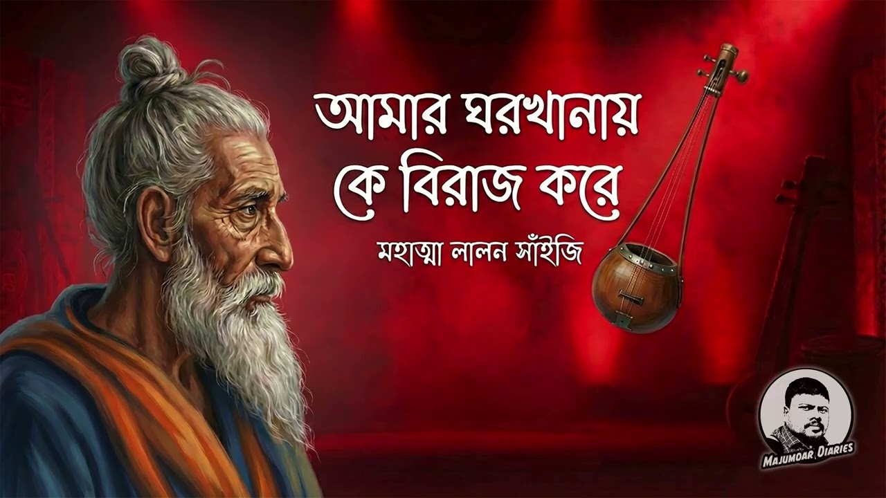 আমার ঘরখানায় কে বিরাজ করে | Amar Ghorkhanay Ke Biraj Kore | Lalon Geeti | লালনগীতি