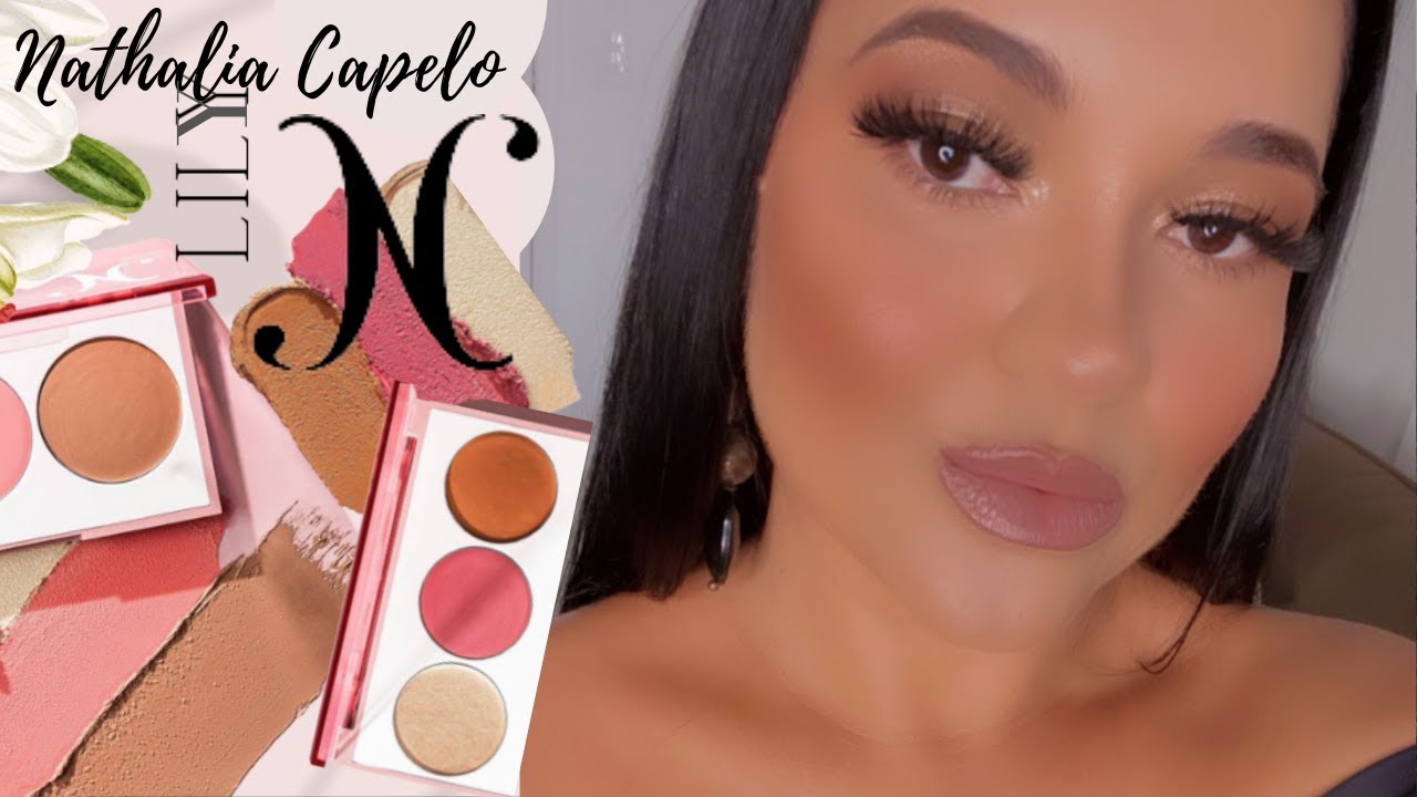 LAN AMENTO PALETA NATURAL FACE Contorno Blush E Iluminador Em Uma S 