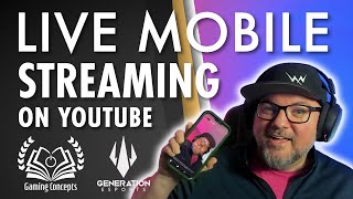 How to Live Mobile Stream to Youtube
