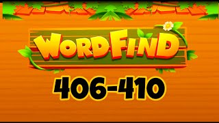 WORD FIND Word Connect Games level 406 407 408 409 410 screenshot 4