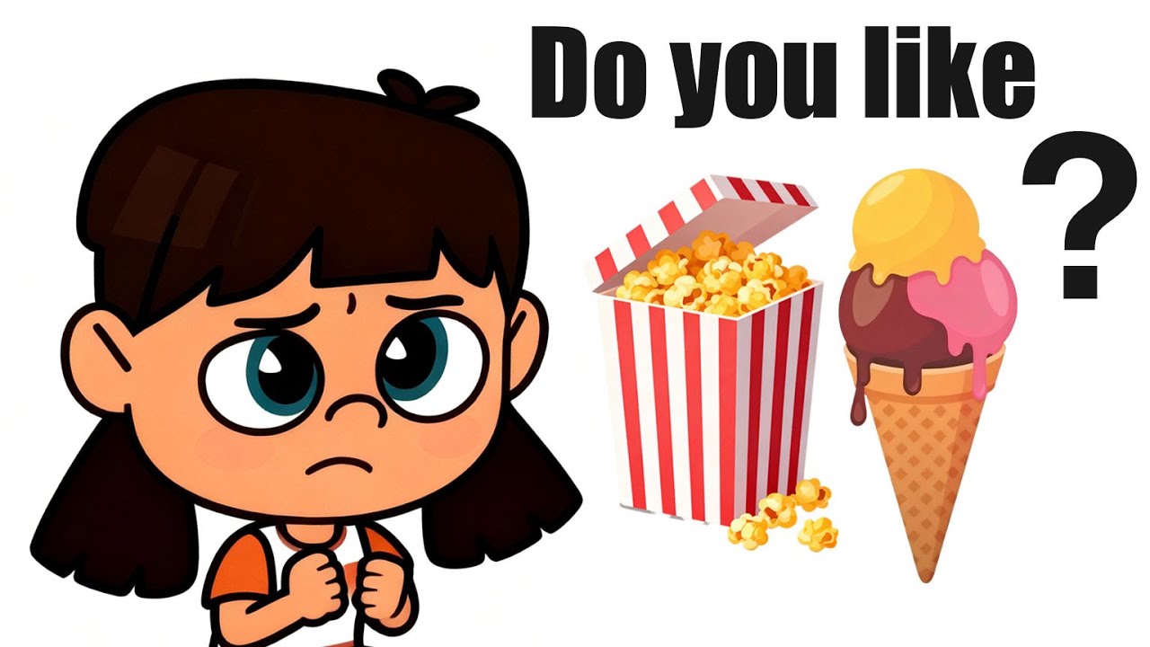 Do You Like ice cream? |   pizza and popcorn?  | Super Simple Songs