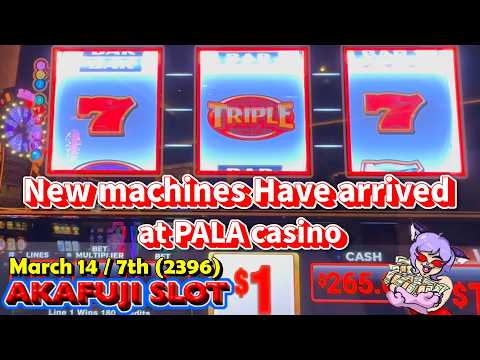 New machines Have arrived at PALA casino "Gold Nudge Slots"