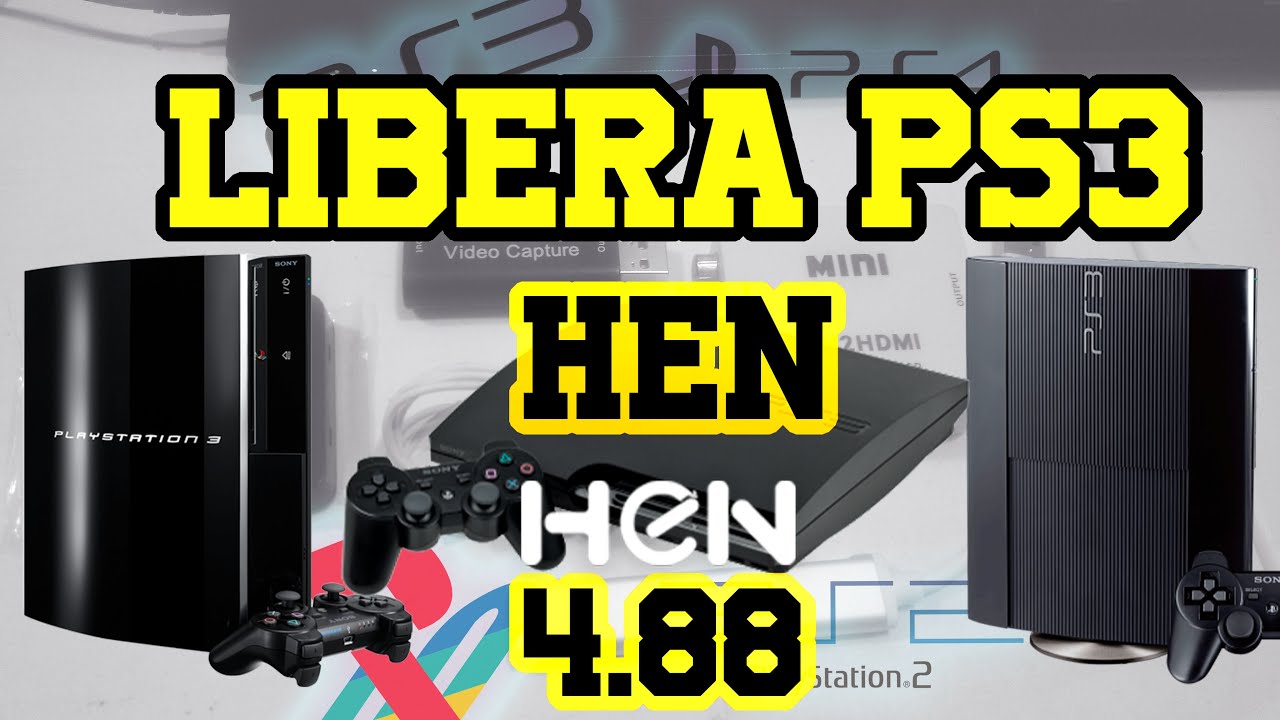 Liberar PS3 versión 4.88 con HEN instalar HEN en la ultima versión 4.