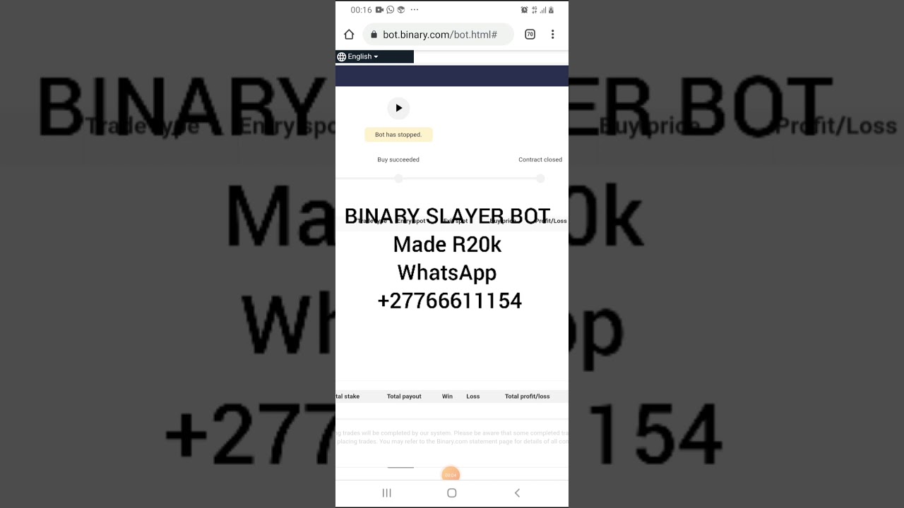 How to use binary slayer bot on a cellphone🙏🔥🙏