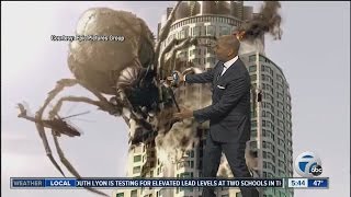 Live cameras can surprise you, as Keenan explains