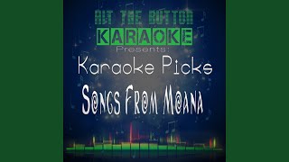 Where You Are (Originally Performed By Christopher Jackson, Rachel House, Nicole Scherzinger,...