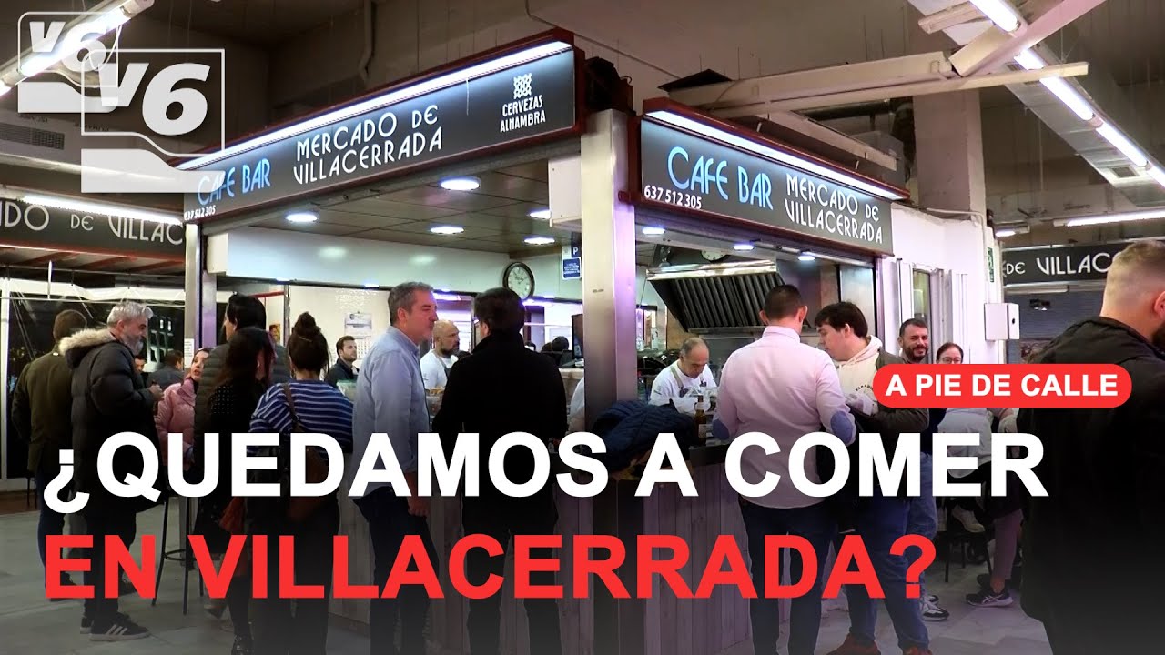 Quedamos a comer en el mercado de Villacerrada