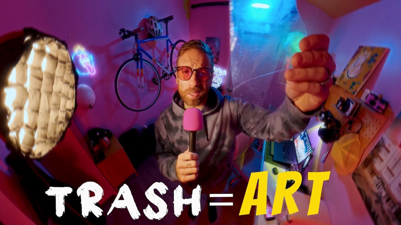 Самодельный фильтр для объектива из мусора (креативный фотоэксперимент)