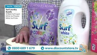 Surf Laundry Bundle Item No. 10030 Discount Store Tv