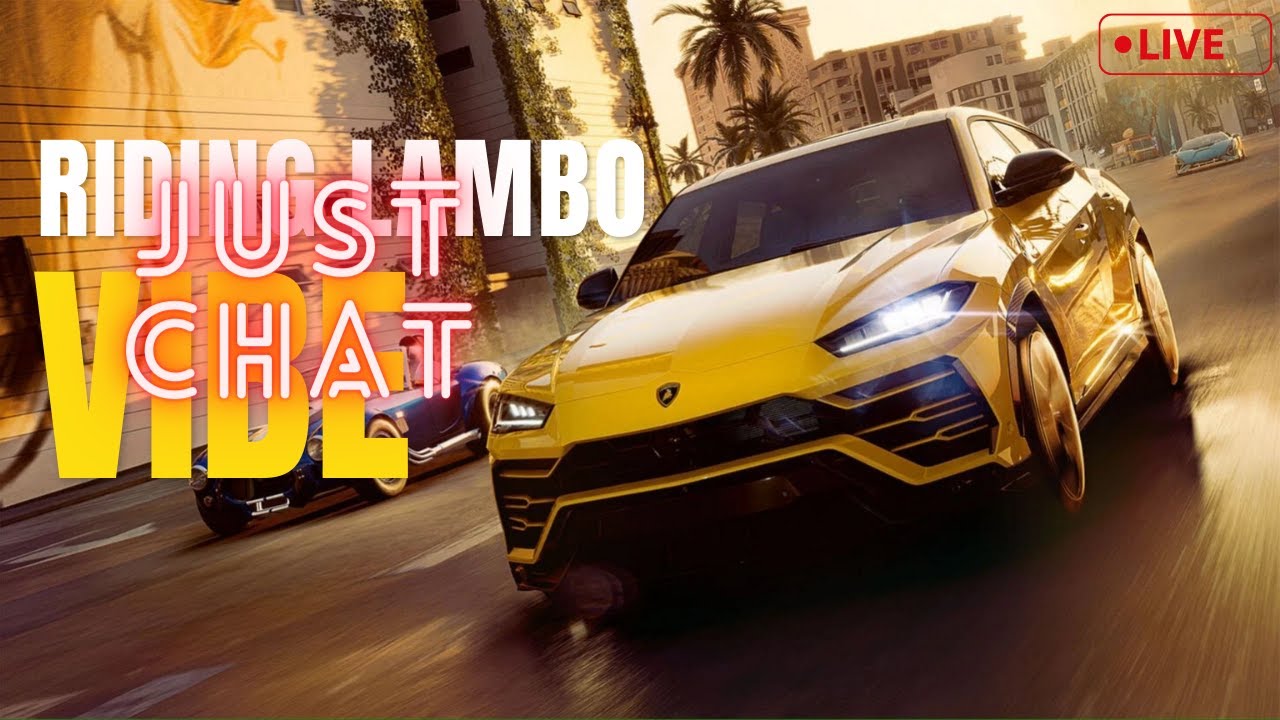 Lamborghini ride | just chat | Subscribe very close to 600Subs - YouTube