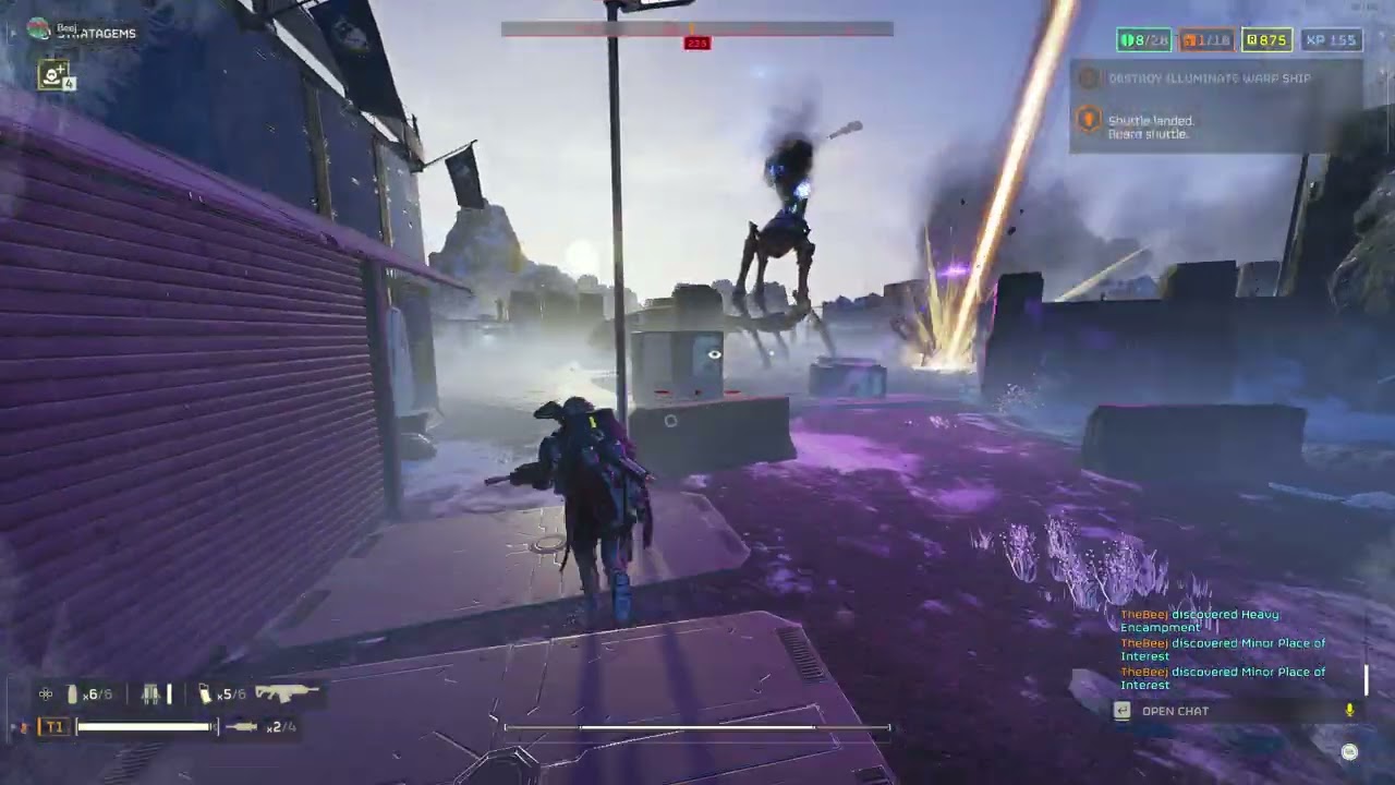 HELLDIVERS 2 canon events 3- killed by the warp ship