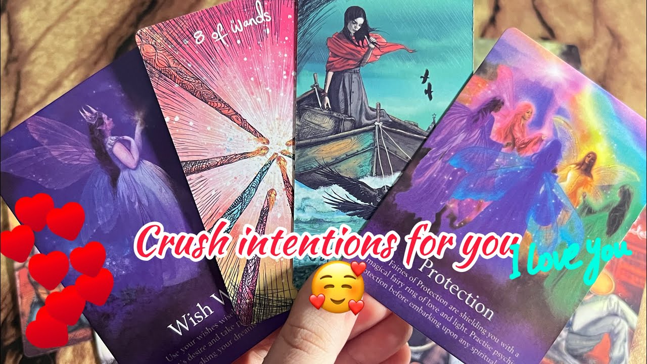 Crush intentions for you ️‍🔥 Crush current feelings | Hindi tarot card ...