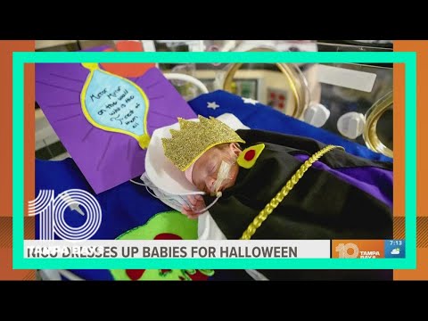 Too cute: NICU dresses up babies for Halloween