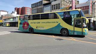 屏東客運 617-V2 屏東轉運站駛離