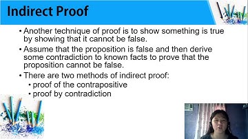 Direct and Indirect Proof
