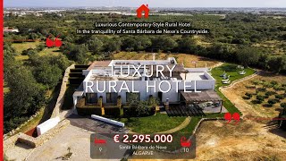 A Luxurious Rural Hotel Located in the Tranquility of Santa Bárbara de Nexe´s Countryside - Algarve