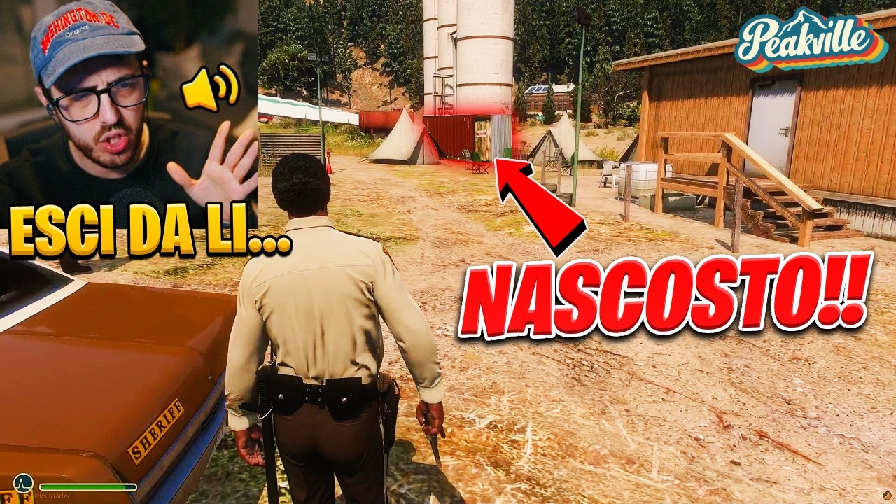 Ecco il NASCONDIGLIO DEL LATITANTE... KNOX alla ricerca della PROMOZIONE!! GTA RP PEAKVILLE #16