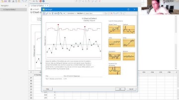 Introduction to the U Chart using Minitab Version 20