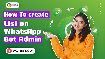 How To Create List on WhatsApp Bot Admin