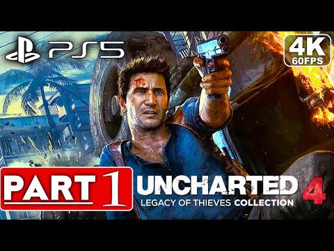 UNCHARTED 1 PS5 REMASTERED Gameplay Walkthrough FULL GAME (4K 60FPS) 